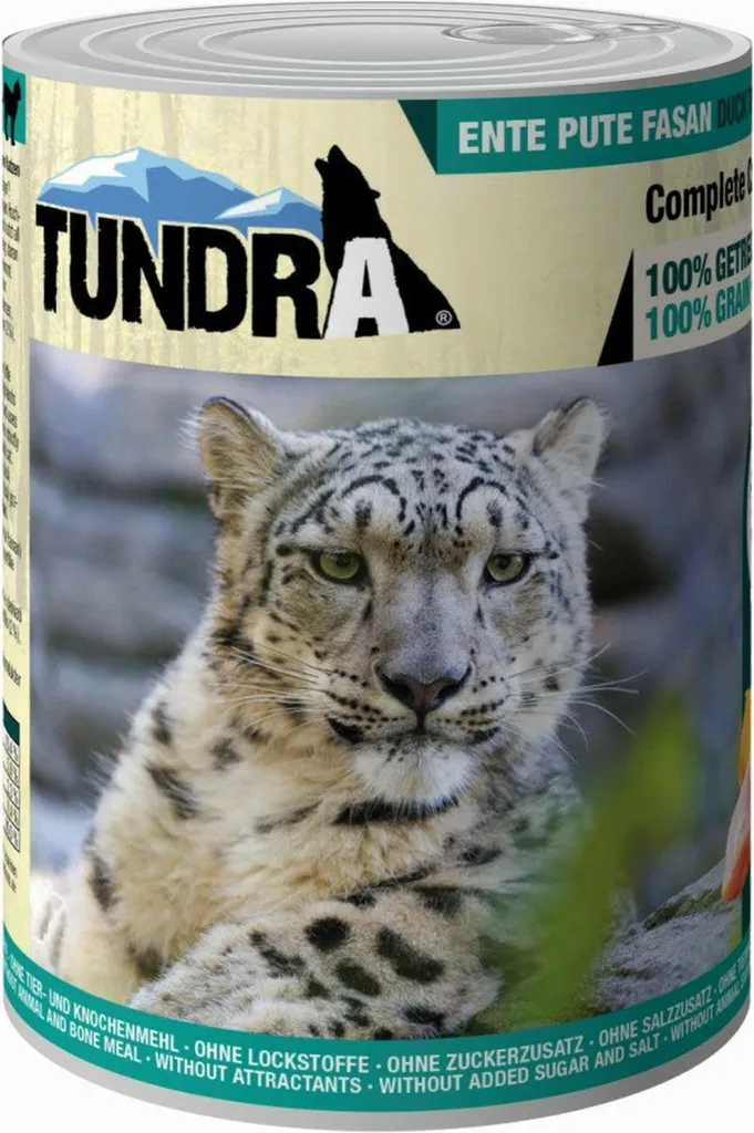 Nourriture Chat Tundra CAT Volaille Sauvage Sans Céréales Boîtes 6x400g