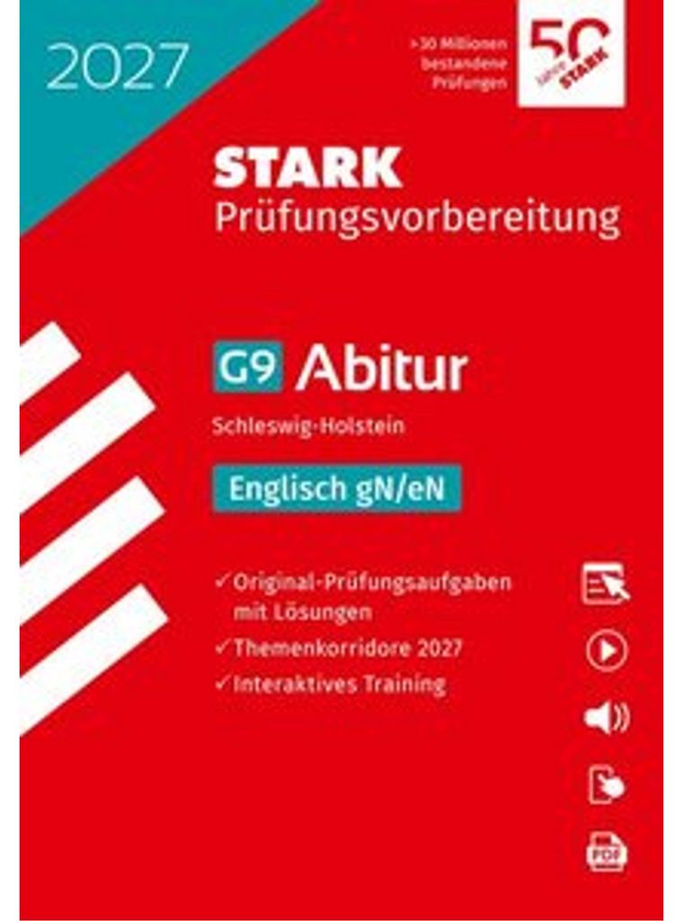 STARK Englisch gN/eN - Abitur 2027 Schleswig-Holstein - Produktbild 