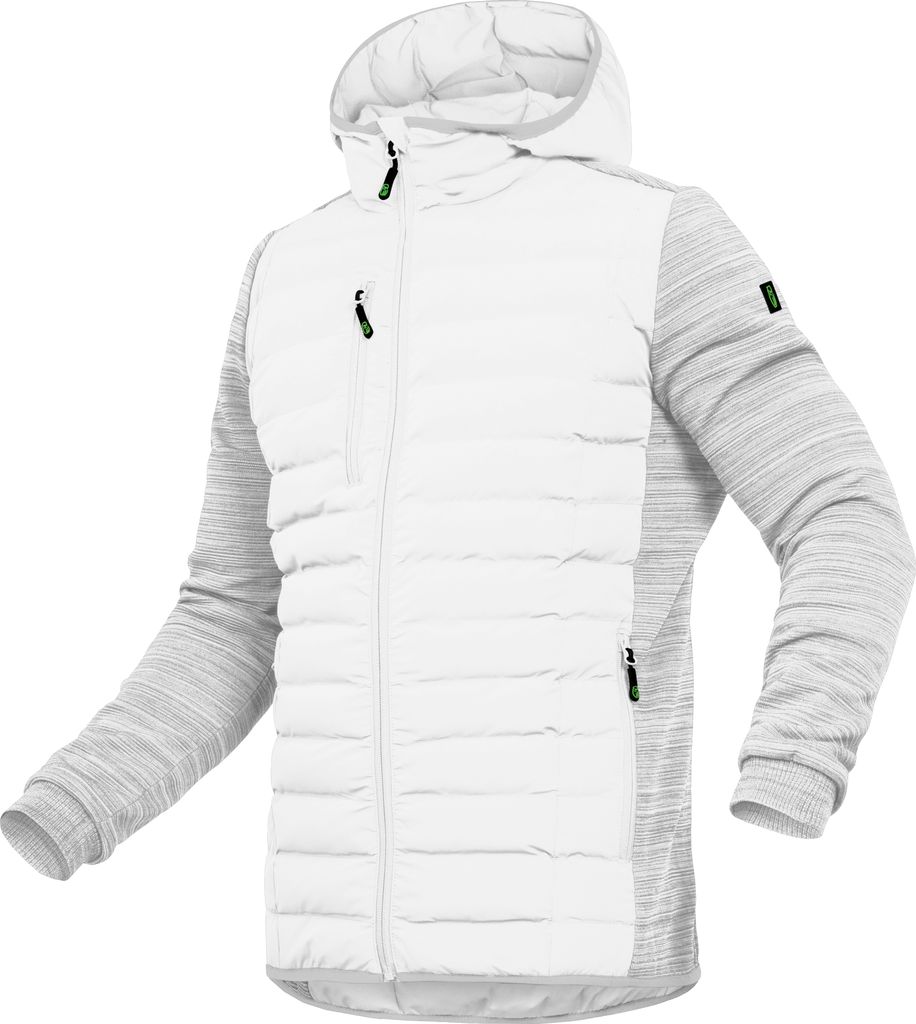Leibwächter Hybridjacke Herren CAHYJ Gr. M weiß Produktbild 