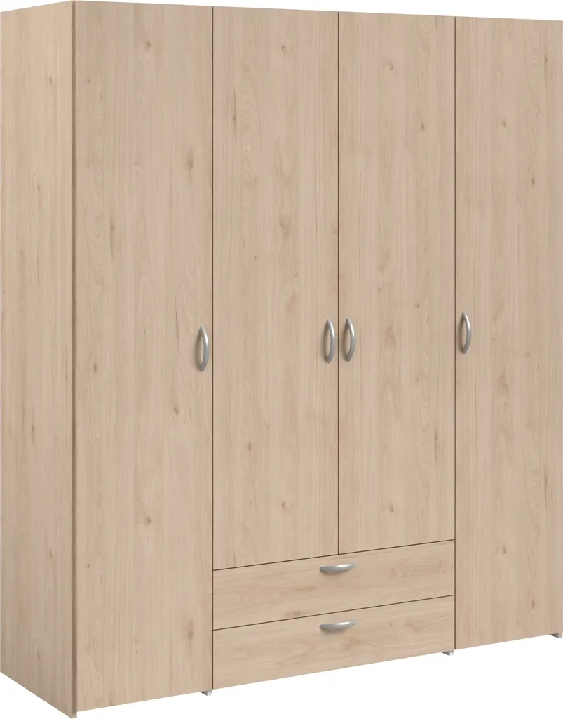 Armoire 4 portes Daily 11 Parisot : fini le désordre dans la chambre