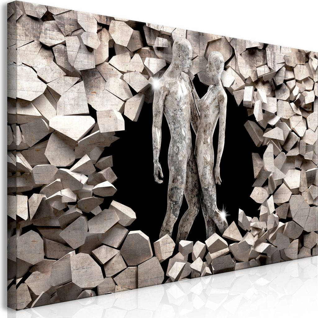 Wandbild Mega XXXL 3D Effekt 250x125 cm Einteiliger XXL-Format Kunstdruck zur Selbstmontage Leinwandbilder moderne Bilder DIY Wanddekoration Wohnun...