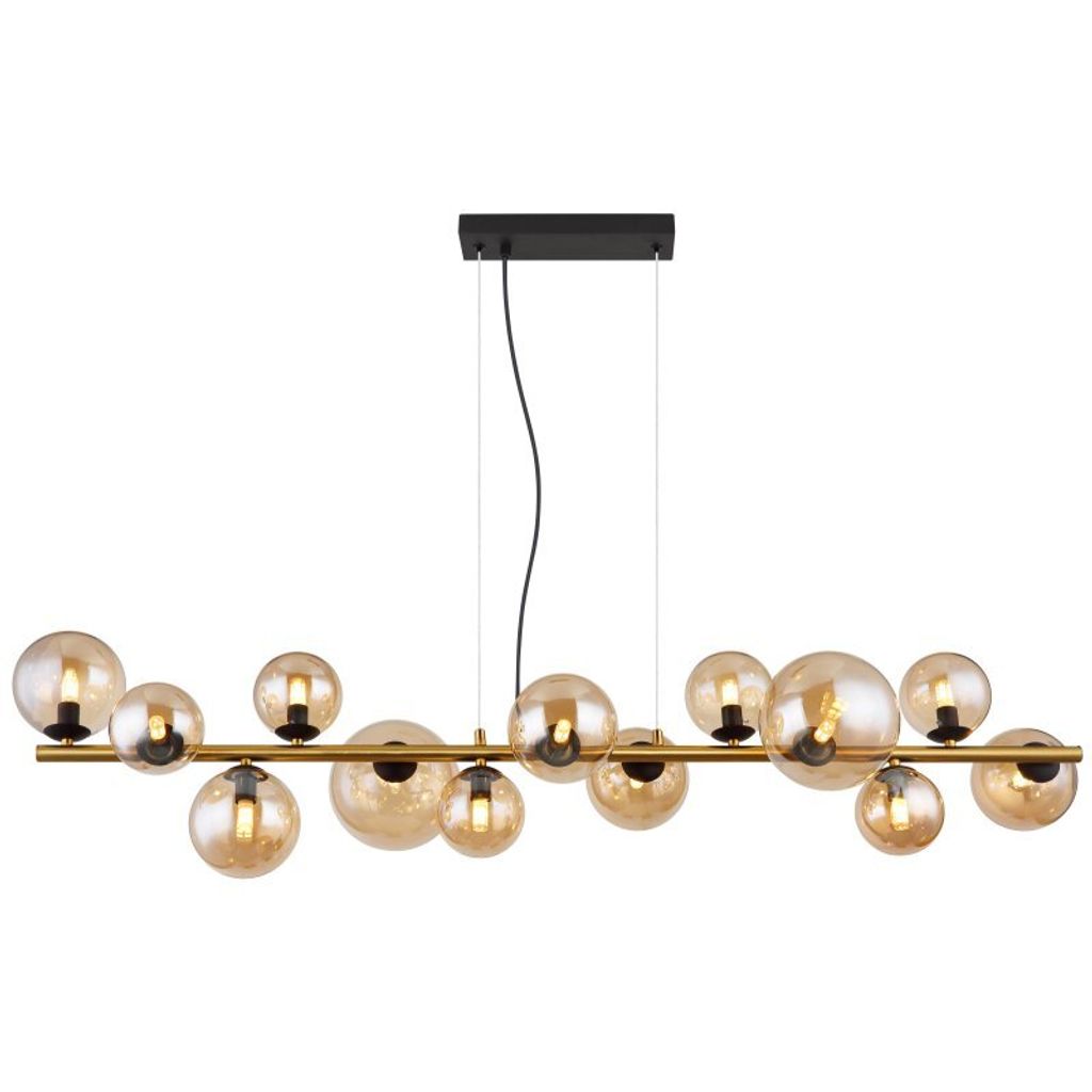 Globo Lighting Hängeleuchte Metall Nickel matt, 13x G9 LED Produktbild 4