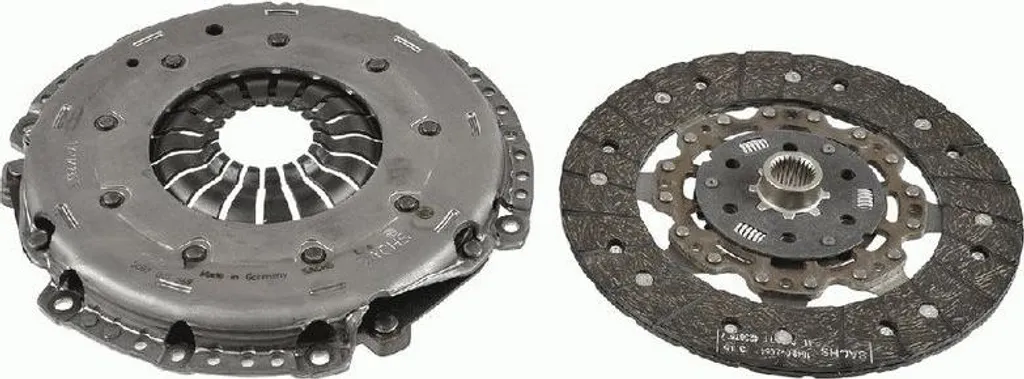 Kit d'embrayage SACHS 3000 970 049 OE 9671675580 pour Peugeot et Citroën