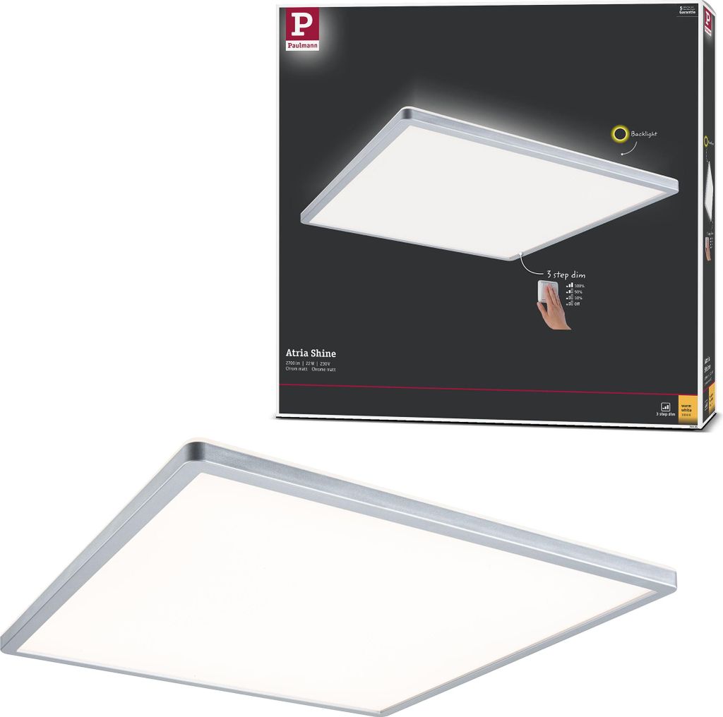 Paulmann LED Panel Atria Shine Produktbild 