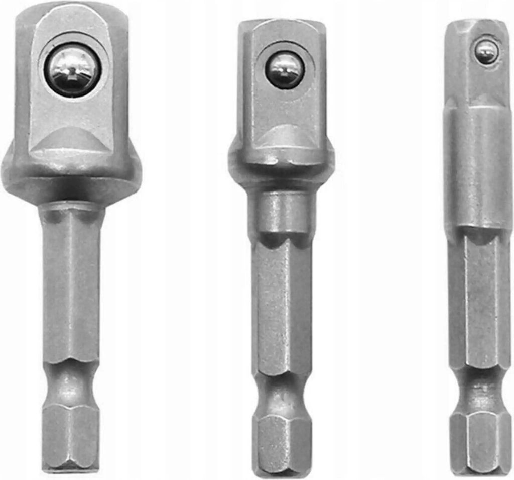 Steckschlüssel Adapter Stecknuss 1/2" 3/8" 1/4 Bitaufnahme Produktbild 