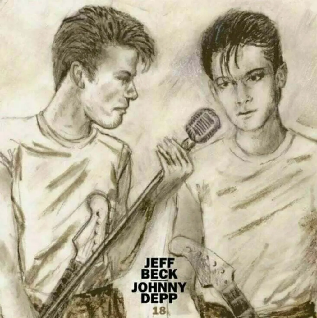 Vinyle 18 Jeff Beck Johnny Depp LP Gold 180g Évitez les Saut de Son