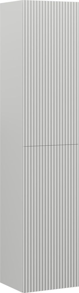 Mexen Rivel Badezimmerschrank 35 cm, 2 Türen, gerillt, grau matt - 91A21-03016-2-BF62