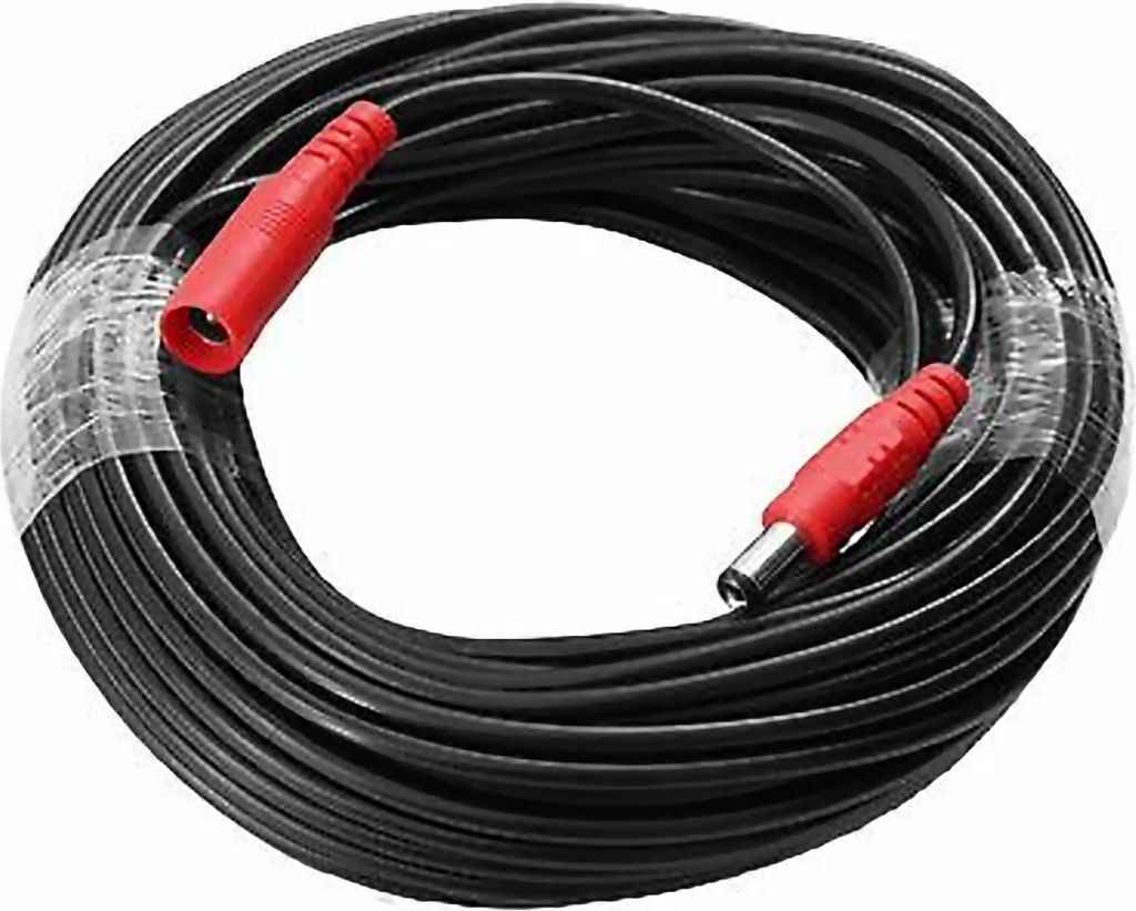 12V DC / BNC Videokabel Stromkabel Kabel Überwachungskamera 5,5mm Hohlstecker DC 3m