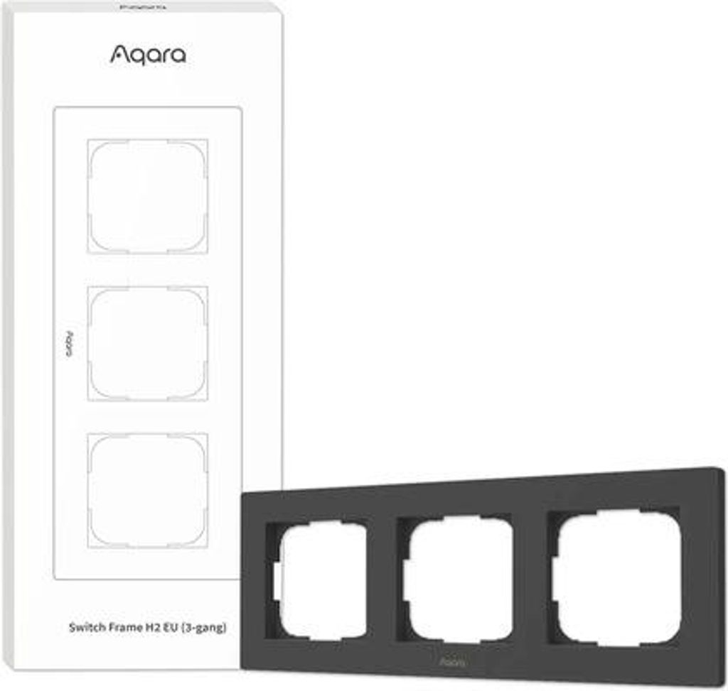 Aqara Switch Frame H2 (3-gang), grey