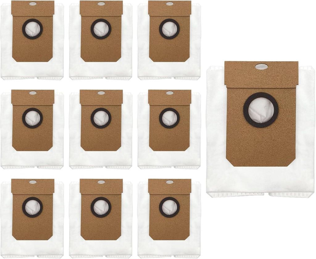 Set mit 10 Beuteln für den Staubsauger, kompatibel mit Cecotec Conga 13090 11090