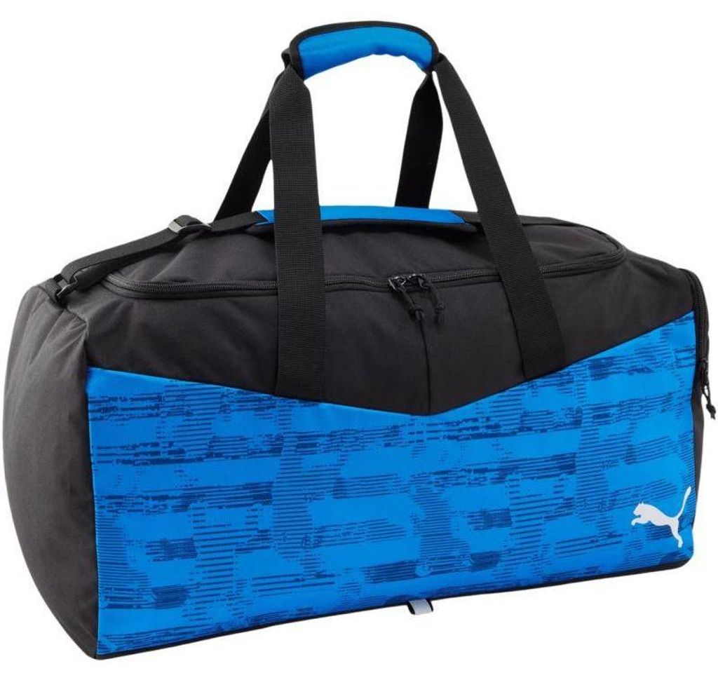 Puma - Reisetasche "Individual Rise", 38L PP3731 (Einheitsgröße) (Schwarz/Blau)