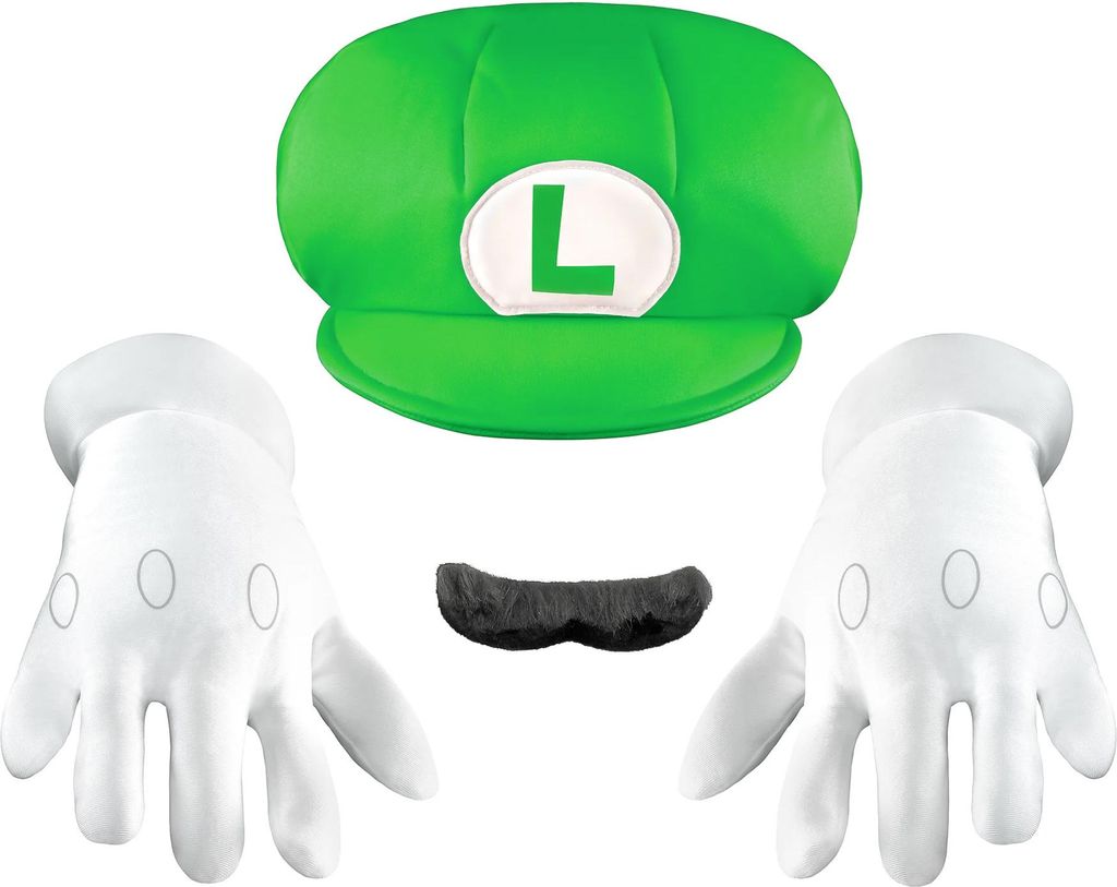 Zubehör für Disfraz Super Mario Kit Luigi 4 Piezas Produktbild 