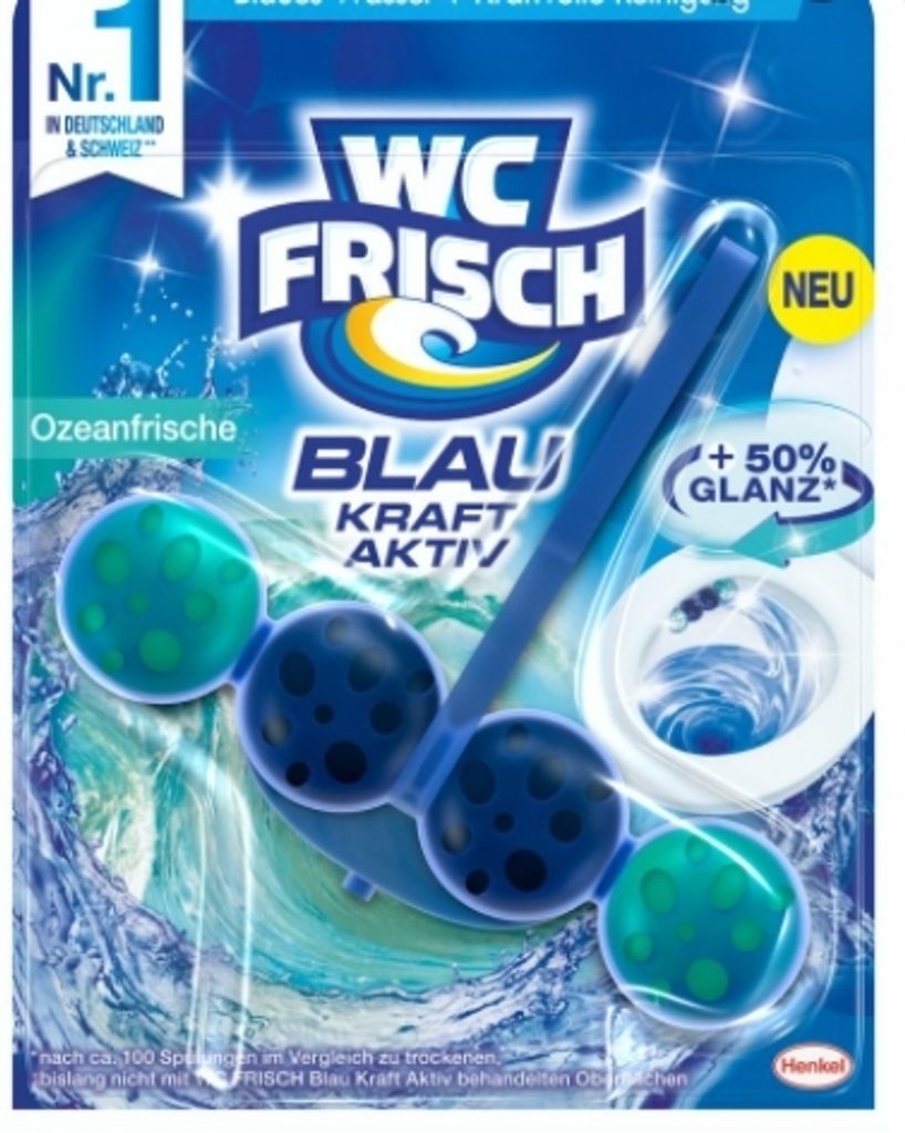 WC Frisch 40150009696828 BLAU AKTIV WC čistič/osvěžovač Obrázek produktu 