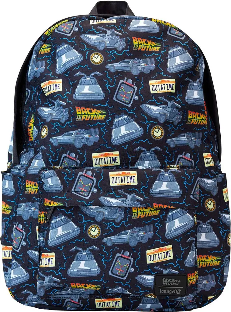 Loungefly Back to the Future Zaino Nylon 40th Anniversary 44cm Offerta
