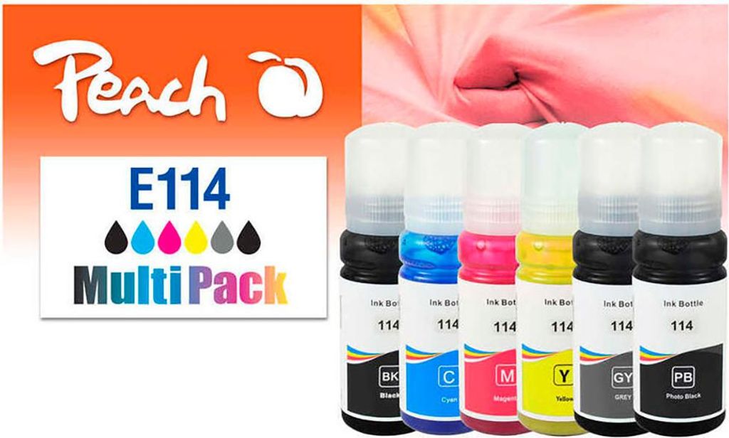 Peach PI200-941 Peach Patrone Epson CISS 114 MutliPack Immagine del prodotto 