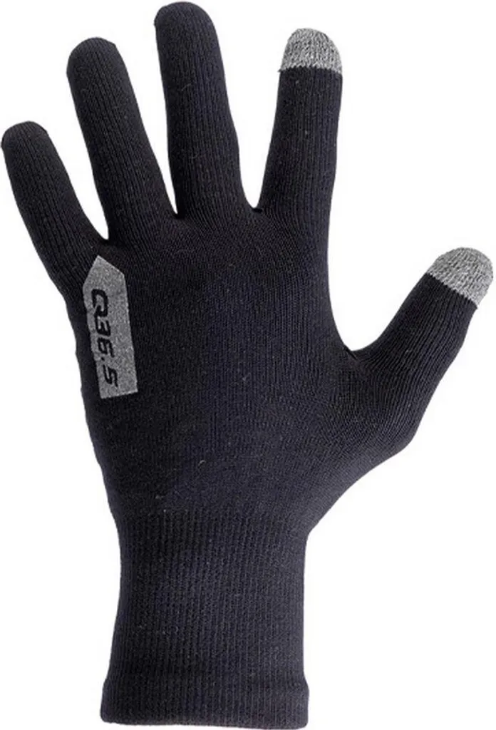 Gants de Cyclisme XL Q36.5 Anfibio Noir - Idéal pour Sorties par Temps Frais