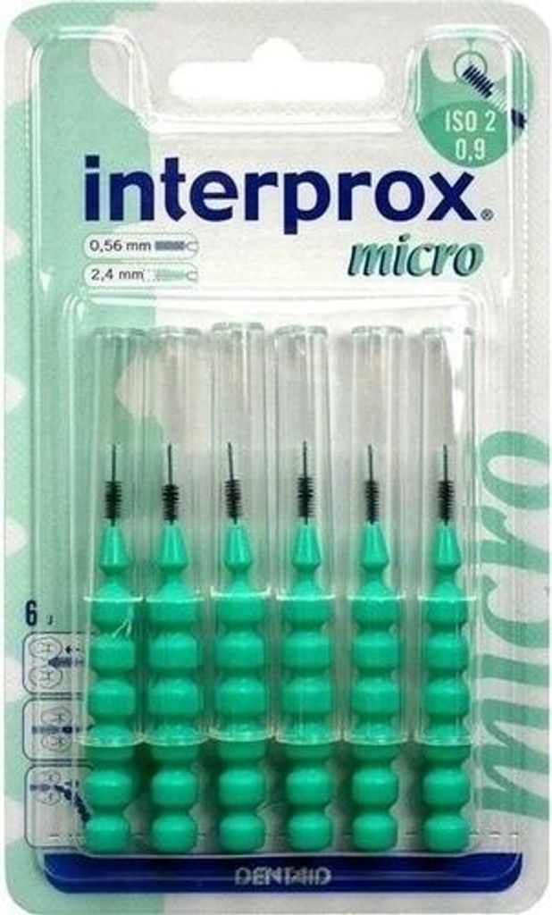 INTERPROX reg micro grün Interdentalbürste Blis.