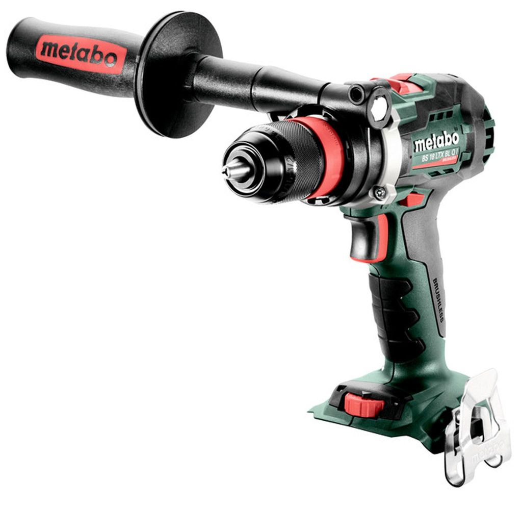 Metabo BS 18 LTXBLQ Akku Bohrschrauber 18V Metabox Zusatzhandgriff Schlagbohrer