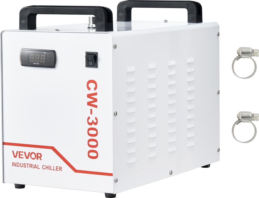 VEVOR Raffreddatore ad acqua industriale CW-3000, sistema Immagine del prodotto 