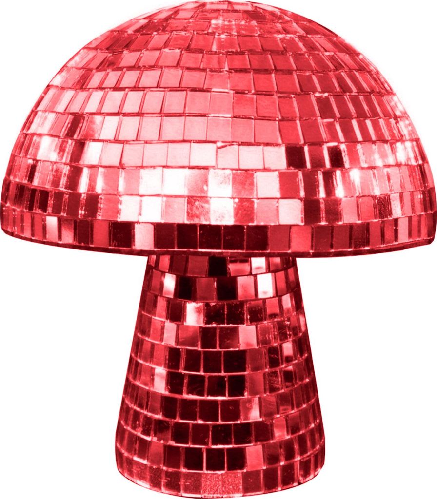 Party-Pilz-Diskokugel, Glitzerspiegel, Discokugel, Dekoration, retroreflektierende Disco-Fliesen, Pilz, Heimbars, Partys, Hochzeiten, Nachtclubs, O...