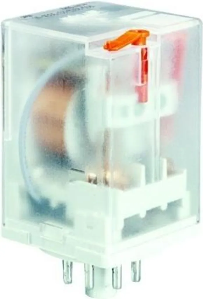 Relpol R15-2012-23-5230-WT Relè 8 Pin 230VAC 10A con Tasto Test