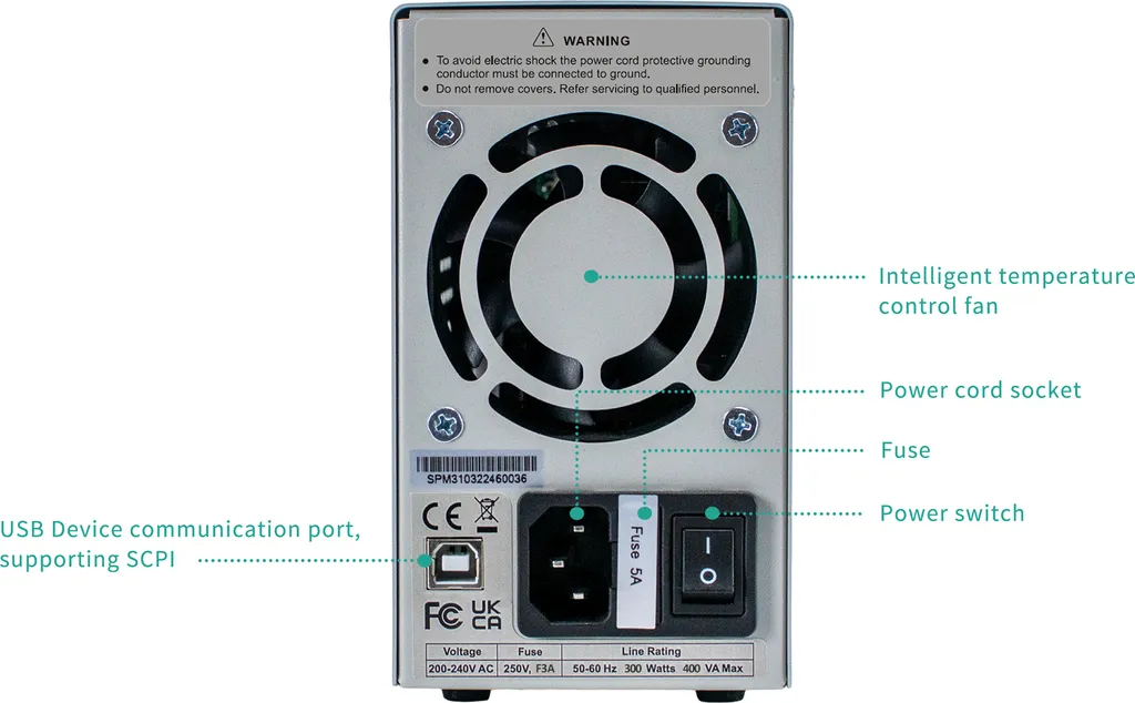 Alimentation programmable de laboratoire pour réparation électronique - 3
