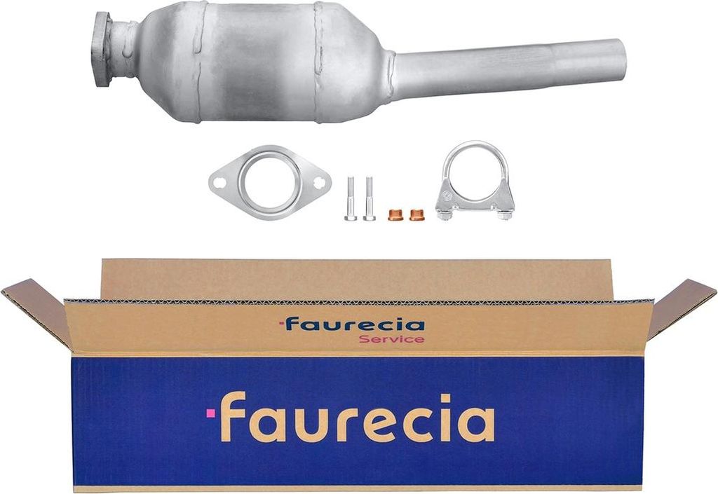 Katalysator Euro 3 mit Anbauteilen FAURECIA passend für FIAT SEICENTO
