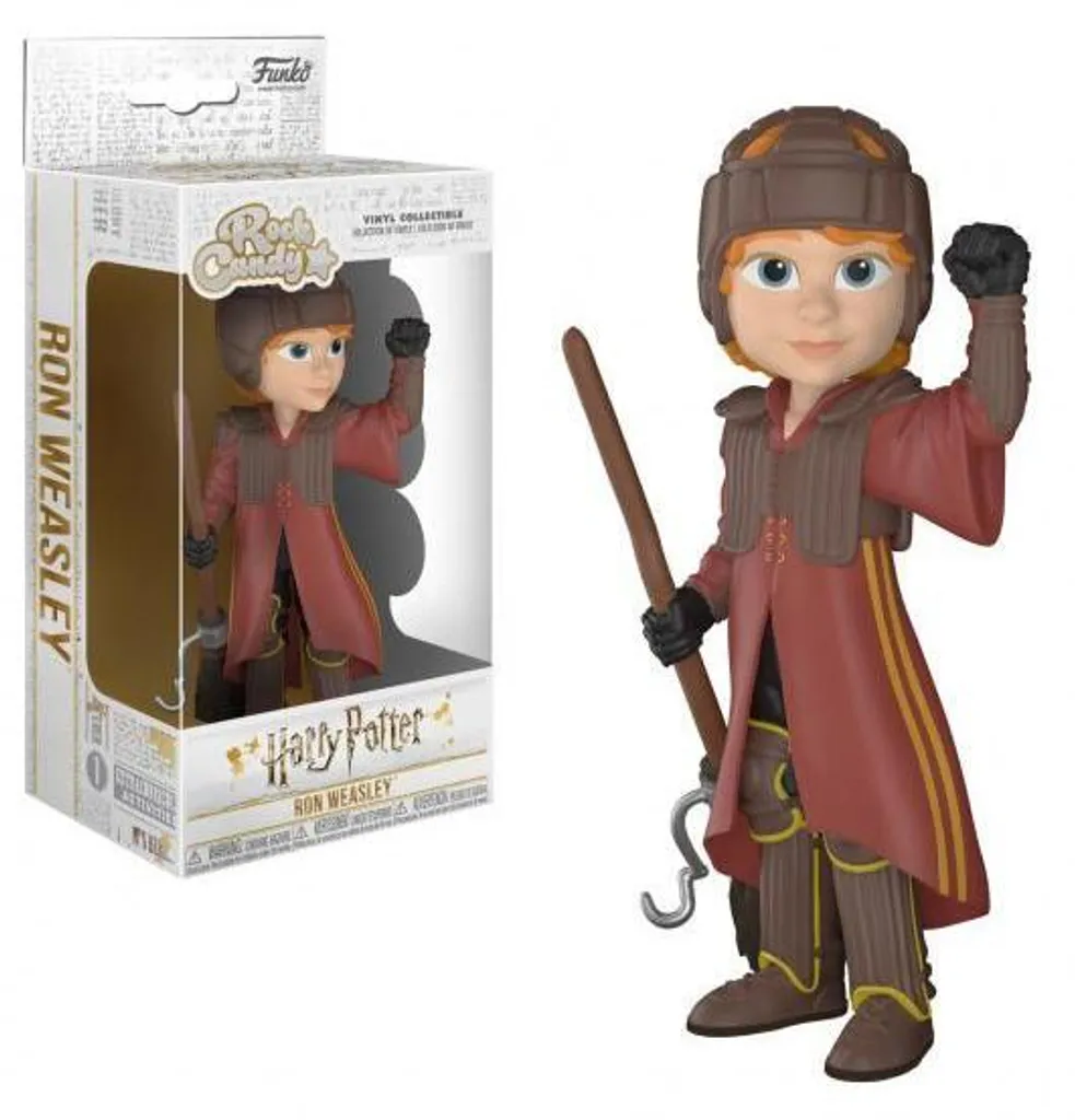 Figurine Funko Rock Candy Ron Weasley en tenue de Quidditch 13cm