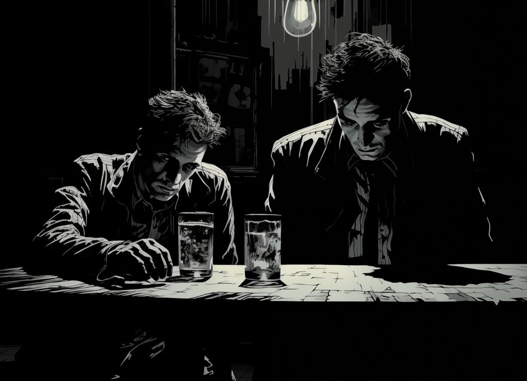 Plakat 18x13cm Verschwörer