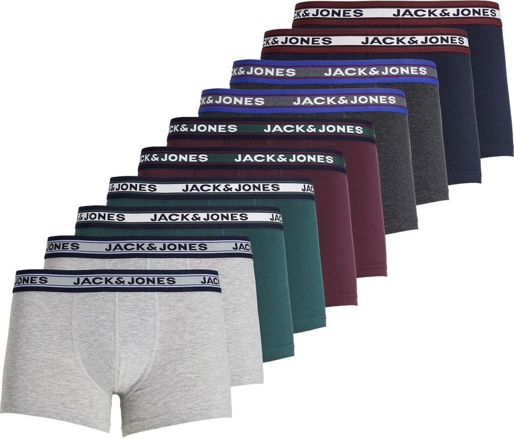 Jack & Jones 10er-Pack Kurze Bozershorts, Boxershorts, Produktbild 