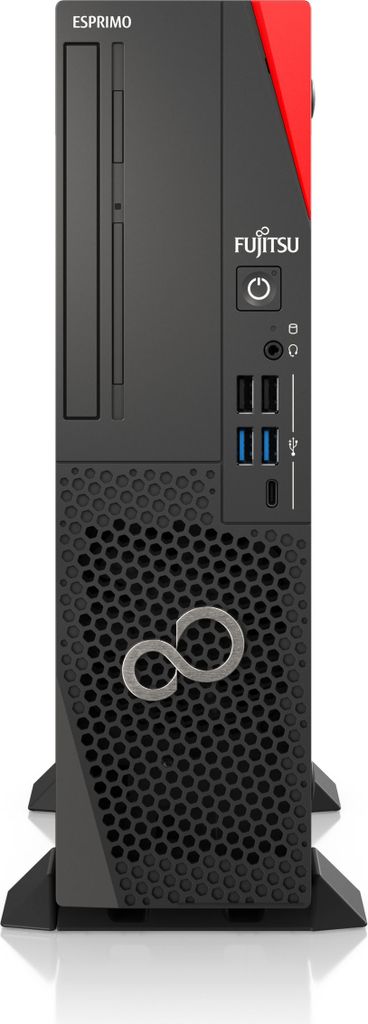 Fujitsu ESPRIMO D7012 - SFF - Core i7 12700 / 2.1 GHz - vPro Essentials - RAM 16 GB - SSD 512 GB - DVD SuperMulti - UHD Graphics 770 - GigE, Blueto...