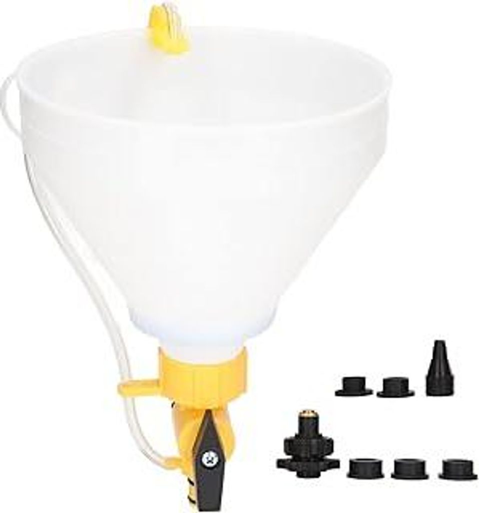 Auto-Kühler-Kühlmittel-Fülltrichter-Kit, ABS-Kühlmittel-Trichter, Kühlsystem-Trichter, Motorkühler-Kühlmittel-Fülltrichter-Kit, Auslaufsich...