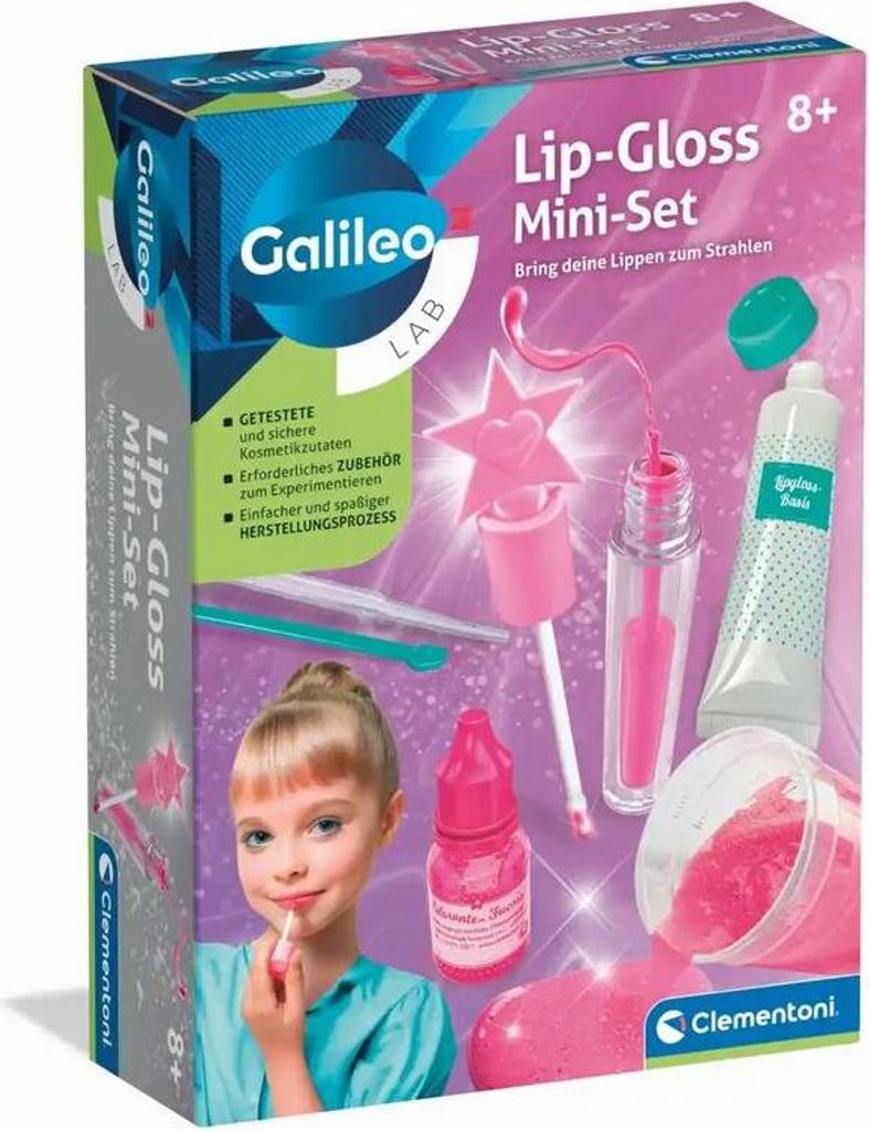 Clementoni Galileo Lip-Gloss Mini-Set