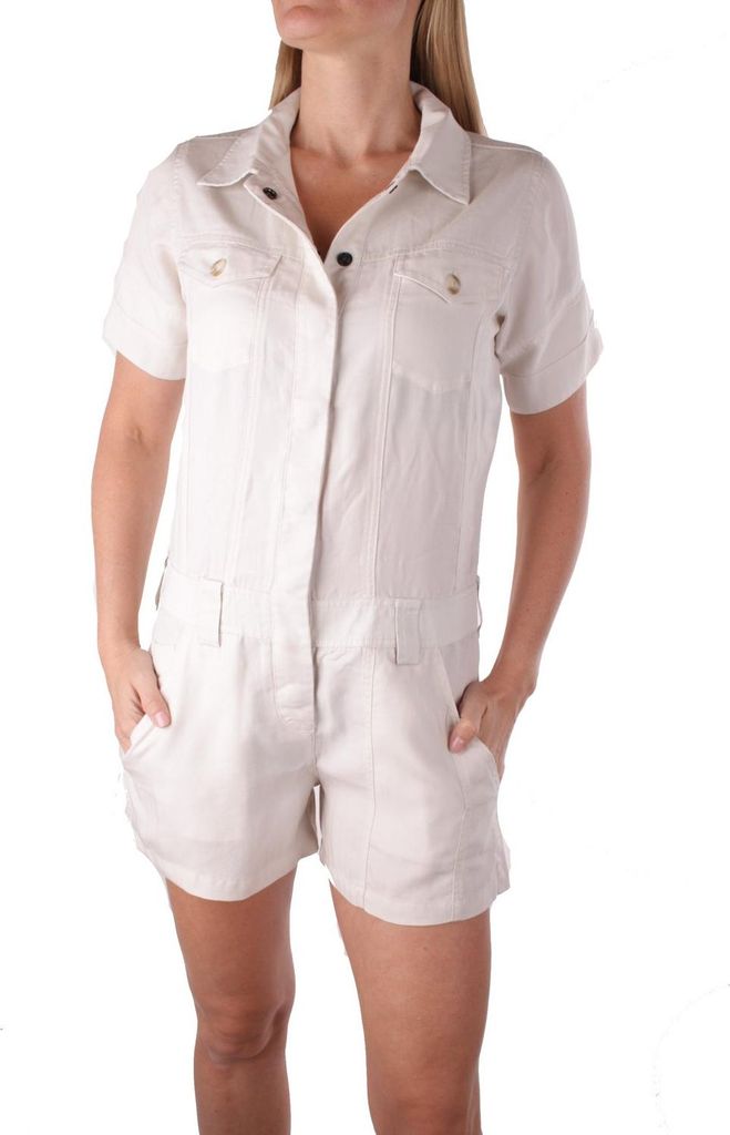 Diesel J-SADE TUTA Damen Jeans Overall Jumpsuit Beige