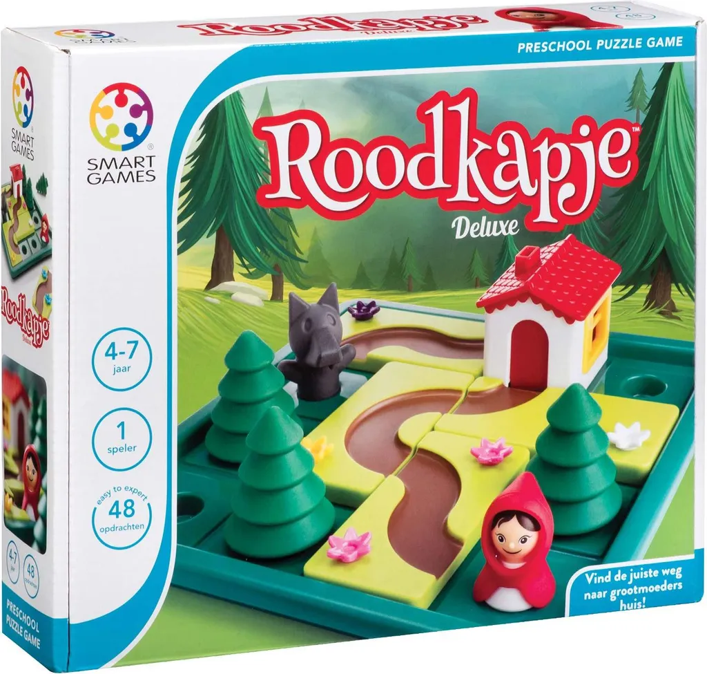 SmartGames Roodkapje : Le Casse-tête Idéal contre l'Ennui dès 4 Ans