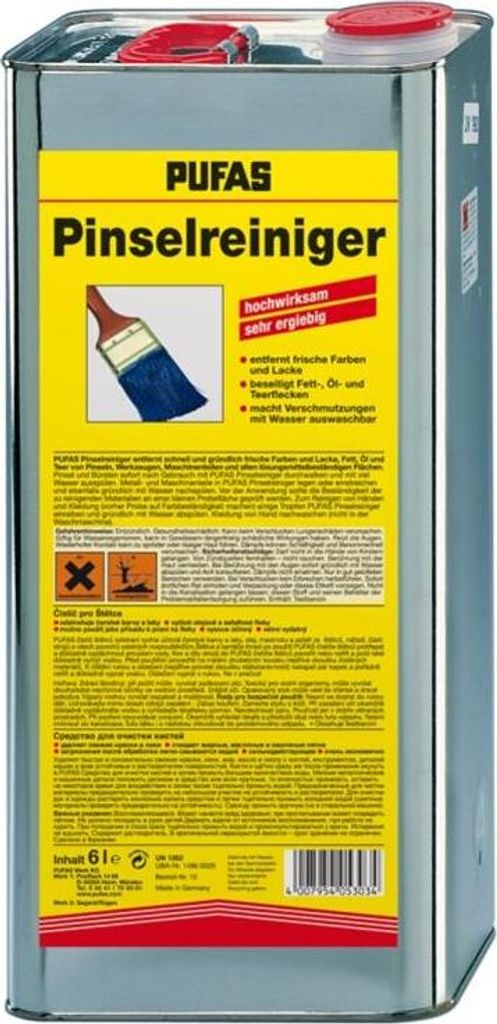 Pufas Pinselreiniger 6 Liter 5303000 Produktbild 
