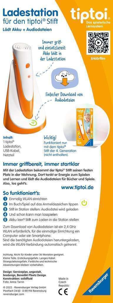 Ravensburger Tiptoi Ladestation - lädt Akku und Produktbild 3