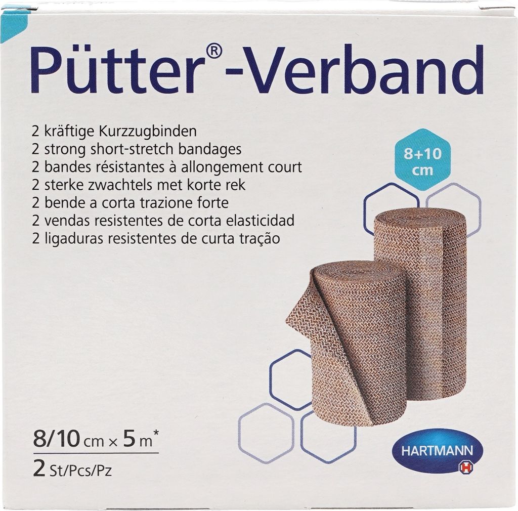 Pansement Pütter 8/10 cmx5 m 2 pces Image du produit 
