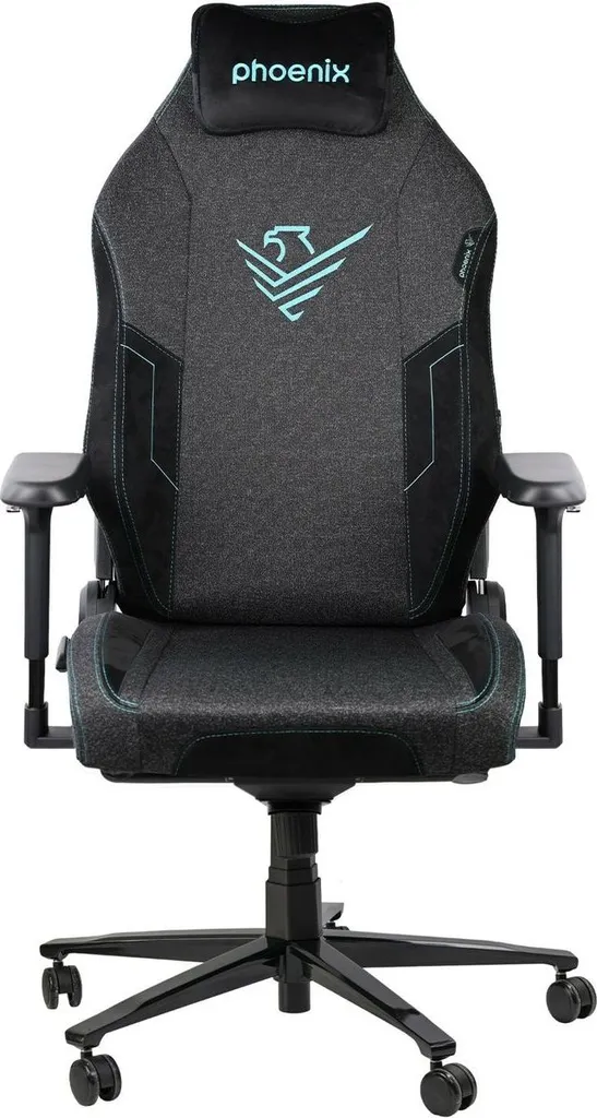 Fauteuil Gamer en Tissu Phoenix Monarch - Siège de Bureau Ergonomique R