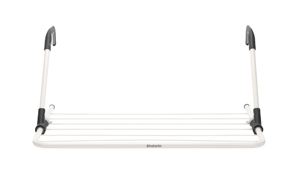 Brabantia Fresh White Sèche-linge de porte compact et robuste en métal