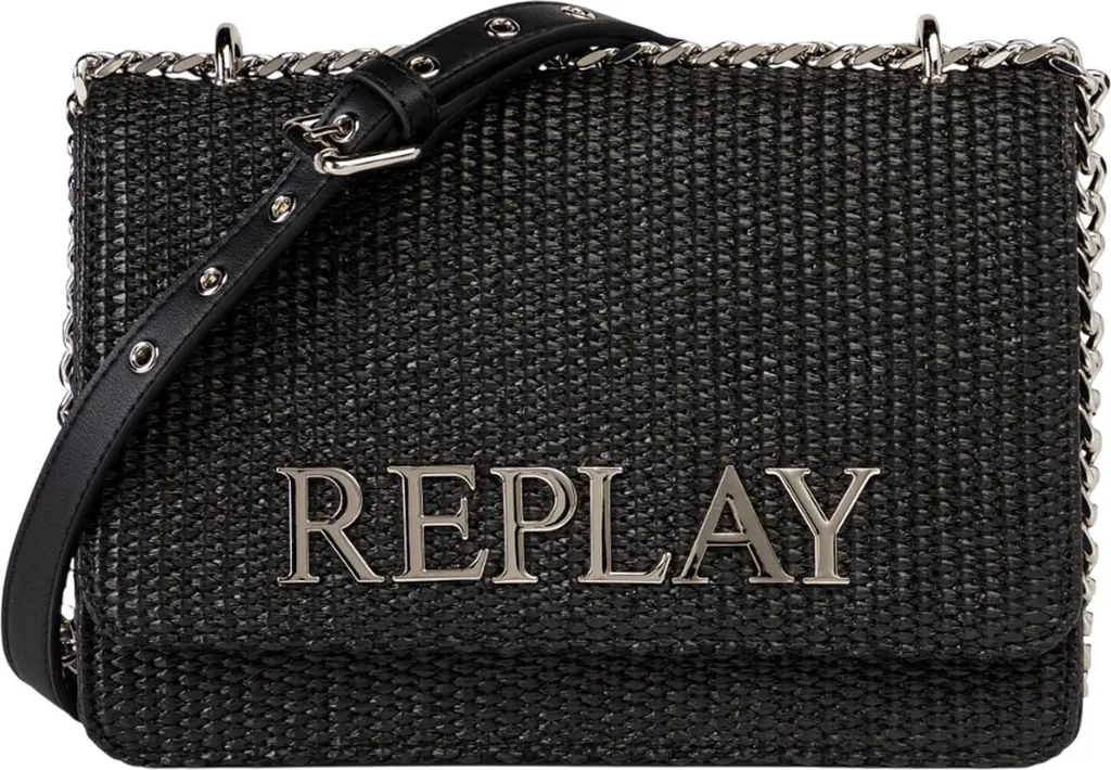 REPLAY Borsa Tracolla Nera | Libertà e Stile Crossbody Bag Black