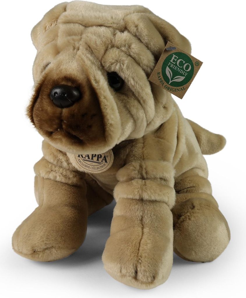 Peluche Shar Pei 30 Cm Ecologico Immagine del prodotto 