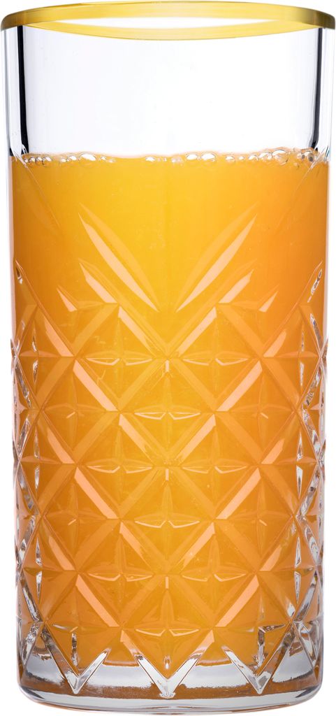 Pasabahce Paşabahçe Timeless Retro - Longdrink - Goldrand - Produktbild 