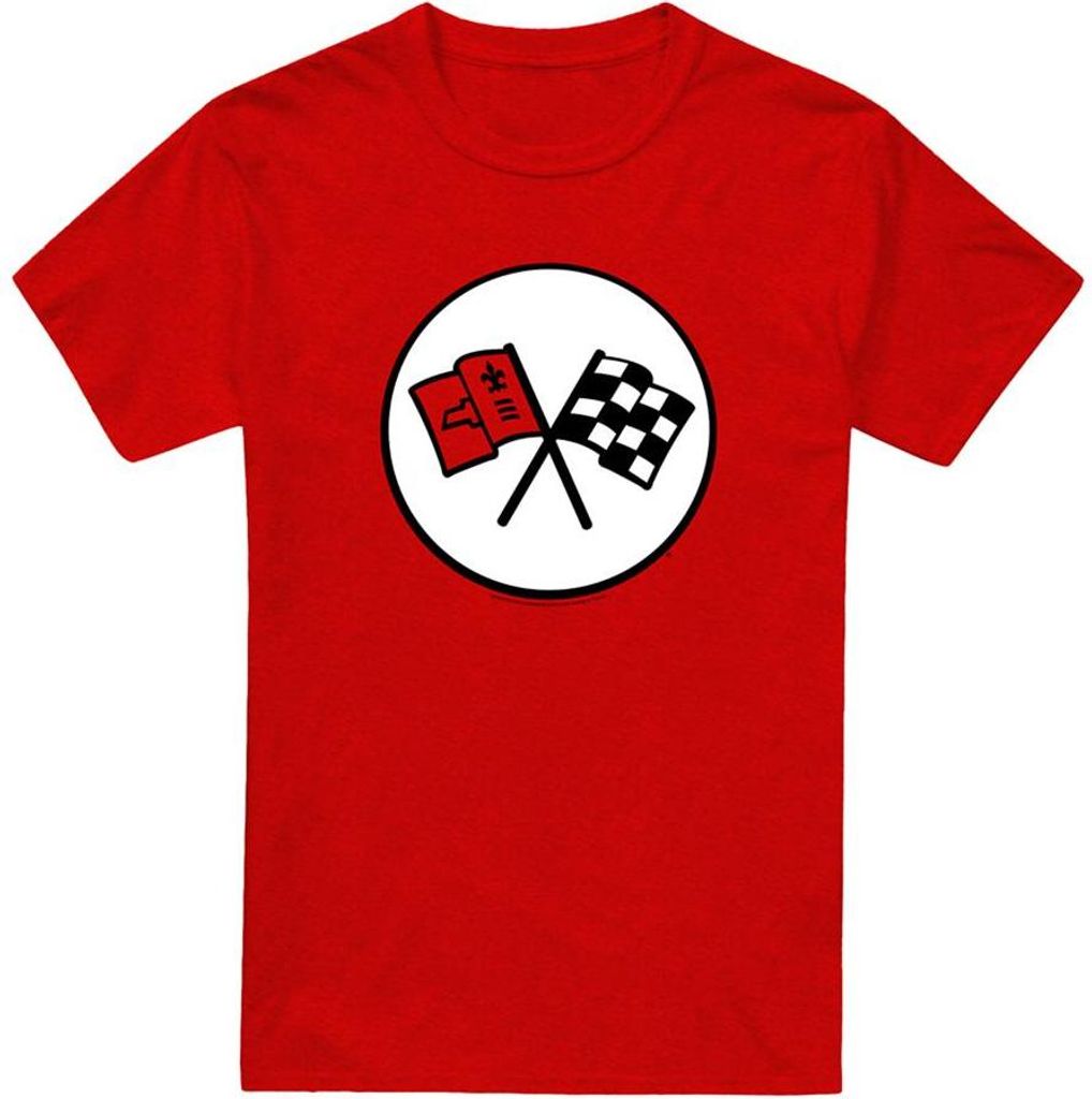 Chevrolet - "2Nd Gen Vette" T-Shirt für Herren/Damen Uni, meliert TV27869 (L) (Rot)