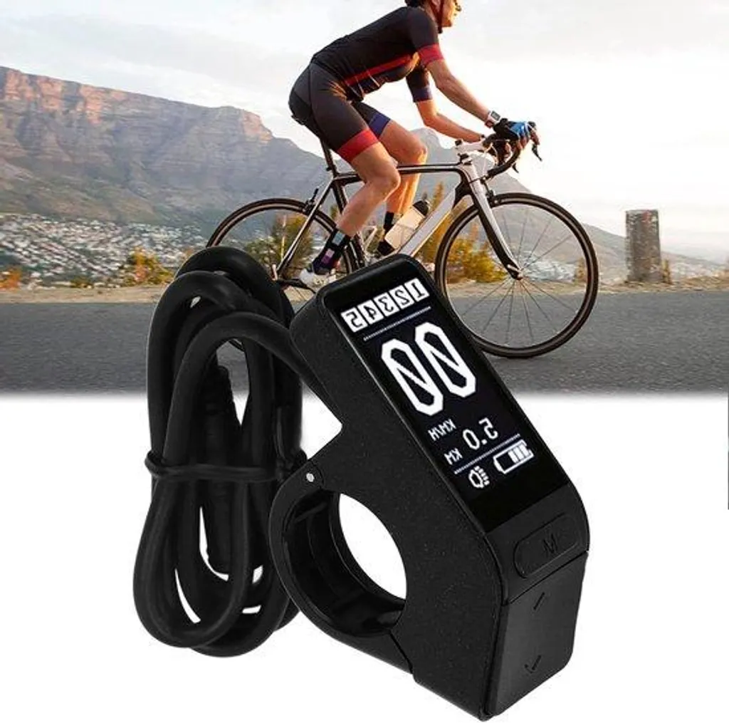 Écran LCD vélo électrique étanche IP65 pour kit moteur Bafang BBSHD