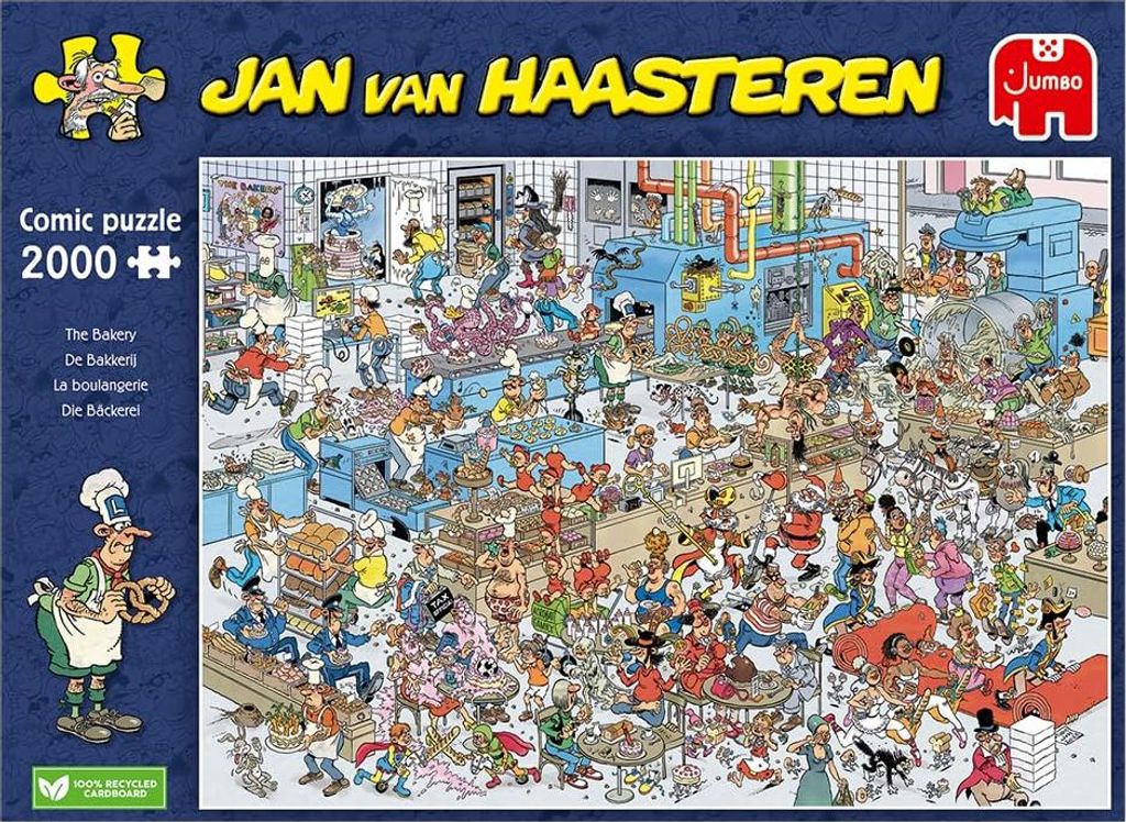 Jan van Haasteren - Die Bäckerei - 2000 Teile Produktbild 