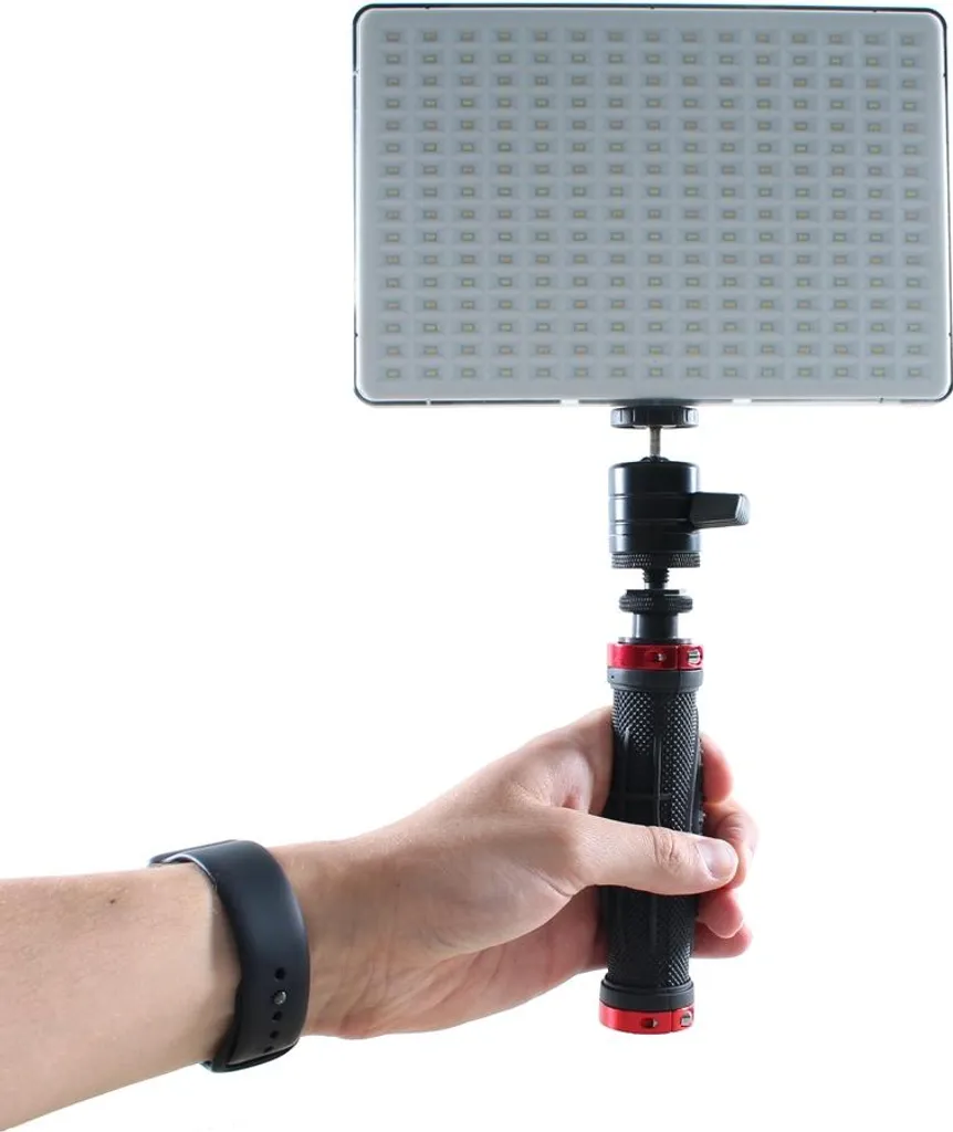 Éclairage Vidéo LED DV-240SL-K1 pour Interview et Studio avec Batterie