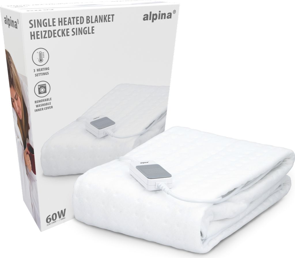 alpina vyhrievaná deka - vyhrievaná deka 180 x 150 cm - Obrázok produktu 2