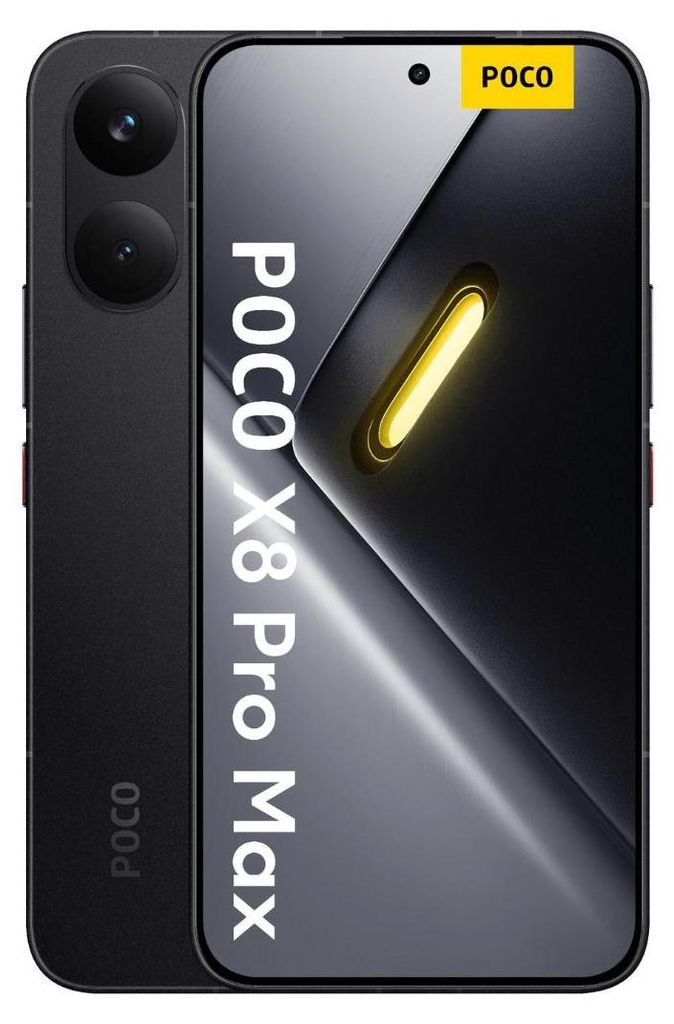 Xiaomi Poco X8 Pro Max 5G 12 GB/256 GB Schwarz (Black) Produktbild 