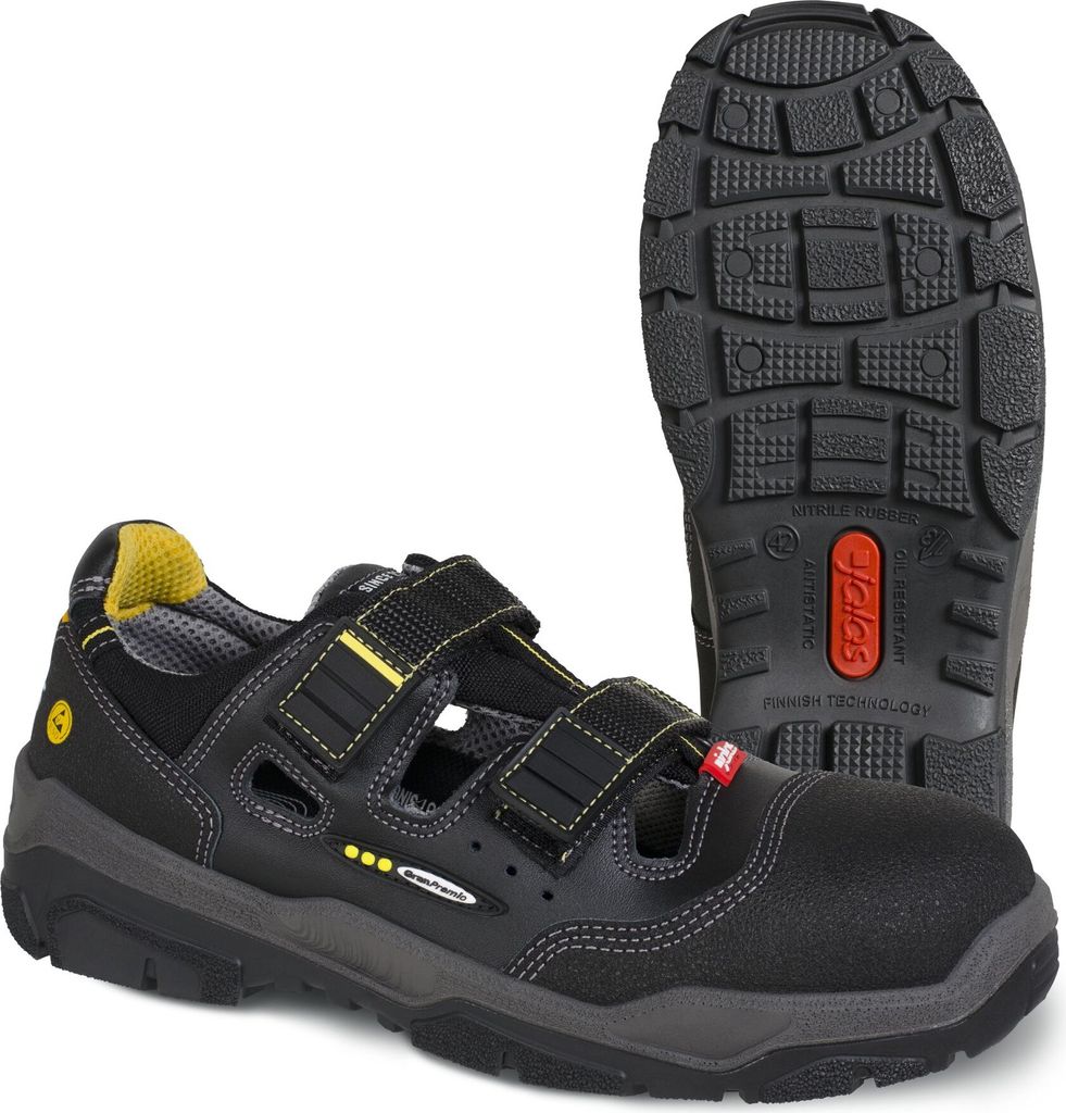 Sicherheitssandale JALAS 1510 Antislip | 1 Paar schwarz, S1 HRO SRC, Gr. 38